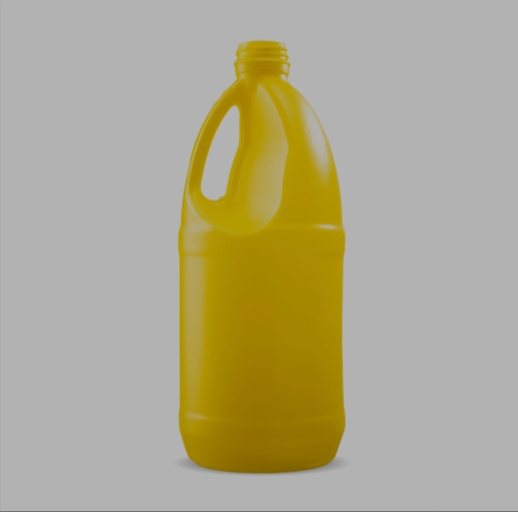 Botella Pead 2000cc Reforzada (Amarilla)