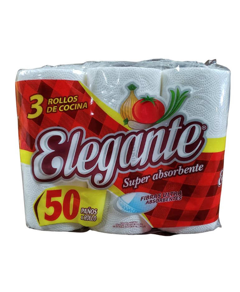ROLLO COCINA ELEGANTE 8x3x50 Hojas