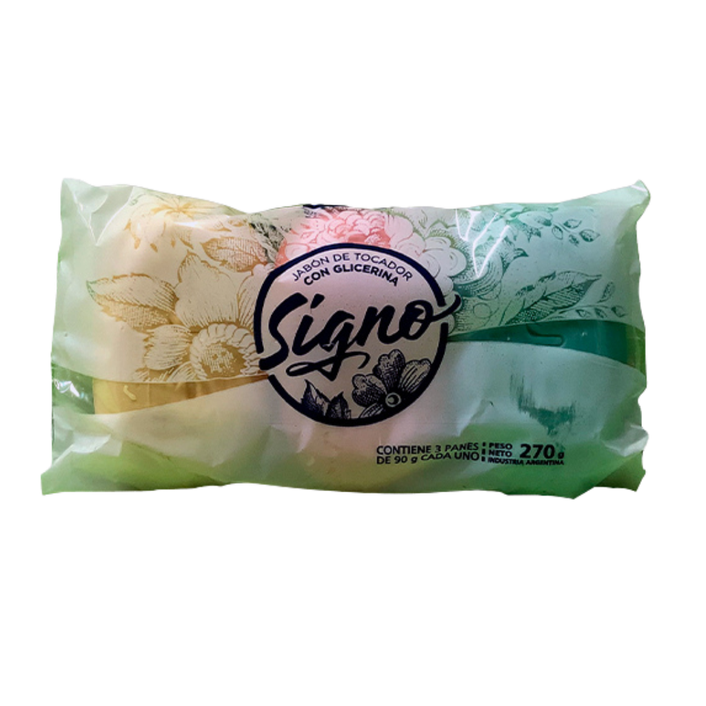 Jabon en de Tocador signo x3 (90g)
