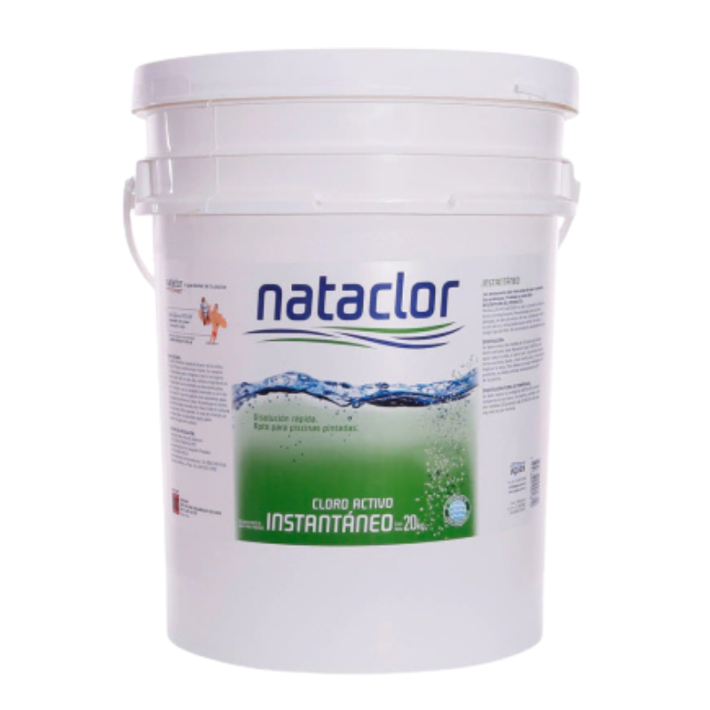Cloro granulado Nataclor x 20 kg
