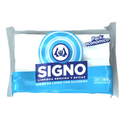 Jabon en pan signo