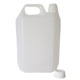 Bidon pead 5 Litros (Natural) para productos