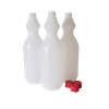 Botella pead tapa a rosca de 1000cc reforzadas (Natural)